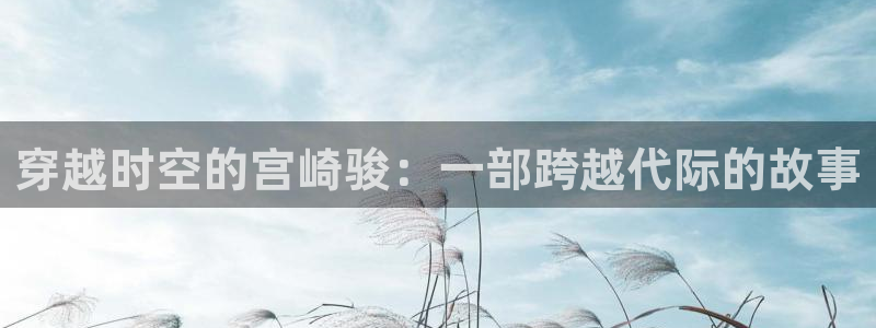 免费观看高清城市猎人91动漫：穿越时空的宫崎骏：一部跨越代际的故事